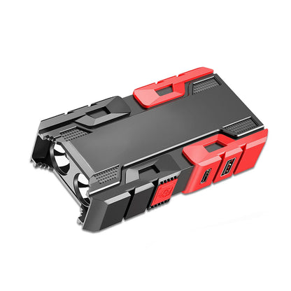 Wukusy rechargeable mini LED flashlight with power bank, three modes, compact design, ideal for home improvement tasks.