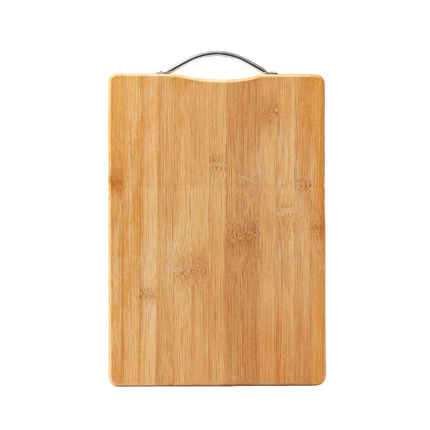 Wukusy 2920 wooden chopping and cutting board with anti-skid mat for kitchen food prep and slicing.