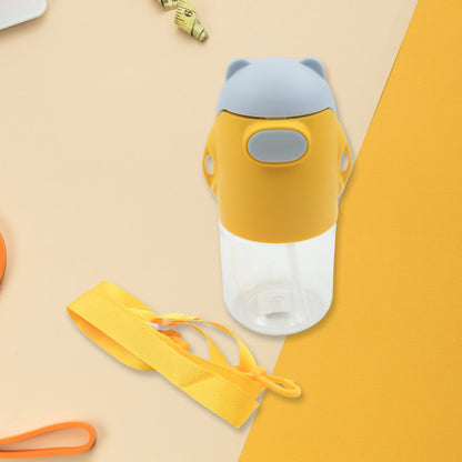 Wukusy large capacity plastic water bottle with wide-mouth, leakproof design, BPA-free, suitable for gym, home, and office use