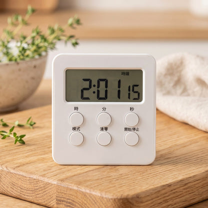 Digital Kitchen Timer Machine With Large Lcd Display Alarm For Cooking And Baking