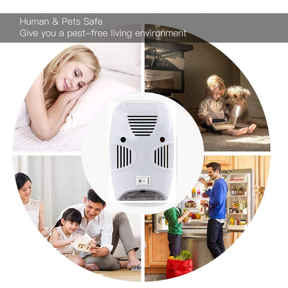 Wukusy mosquito and rat pest repeller device for home, designed to repel mosquitoes, rats, and cockroaches effectively.