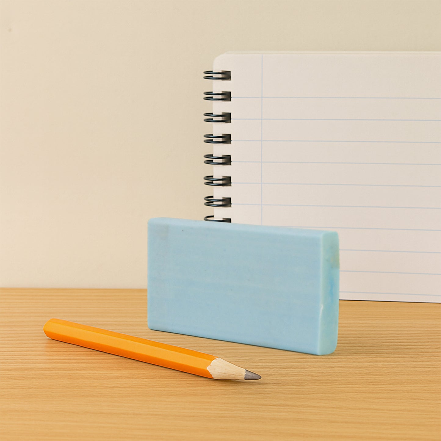 Set of 20 Wukusy fancy stylish office erasers with mixed colorful designs on white background