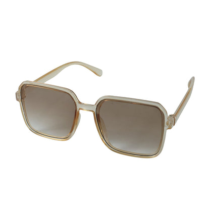 Square retro sunglasses for men and women by Wukusy with gradient tinted lenses, featuring a stylish vintage design.