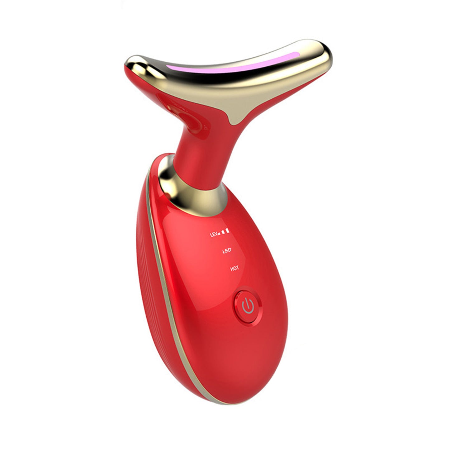 Wukusy electric face massager and wrinkle remover device with LED photon therapy for skin rejuvenation and facial beauty treatment.