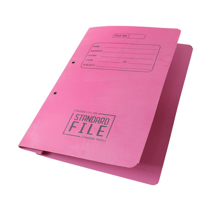 Wukusy premium spring file folder, 35x25 cm office document holder with metal clip, holding papers and organizing documents.