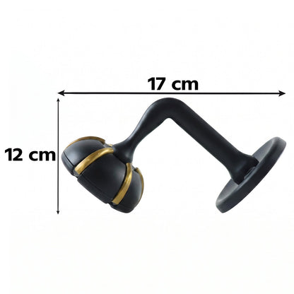 Heavy duty wall-mounted multi hook by Wukusy for keys, bags, clothes, and jewelry, attached to a clean wall surface.