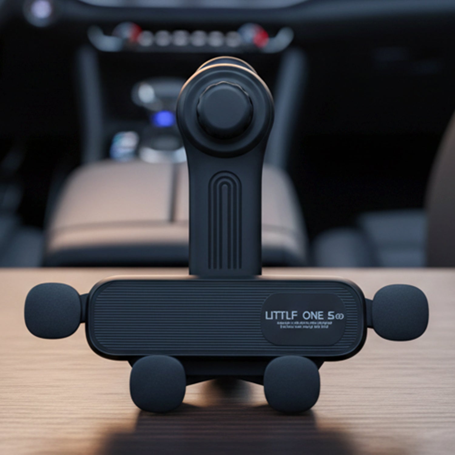 Wukusy universal car air vent mobile phone holder mounted on car vent with phone securely in place for hands-free use