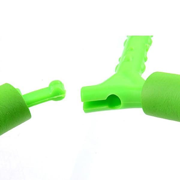 Wukusy 1665 LED flashing jumping ring for kids, colorful ankle skipping jump rope, ideal for sports and active play.
