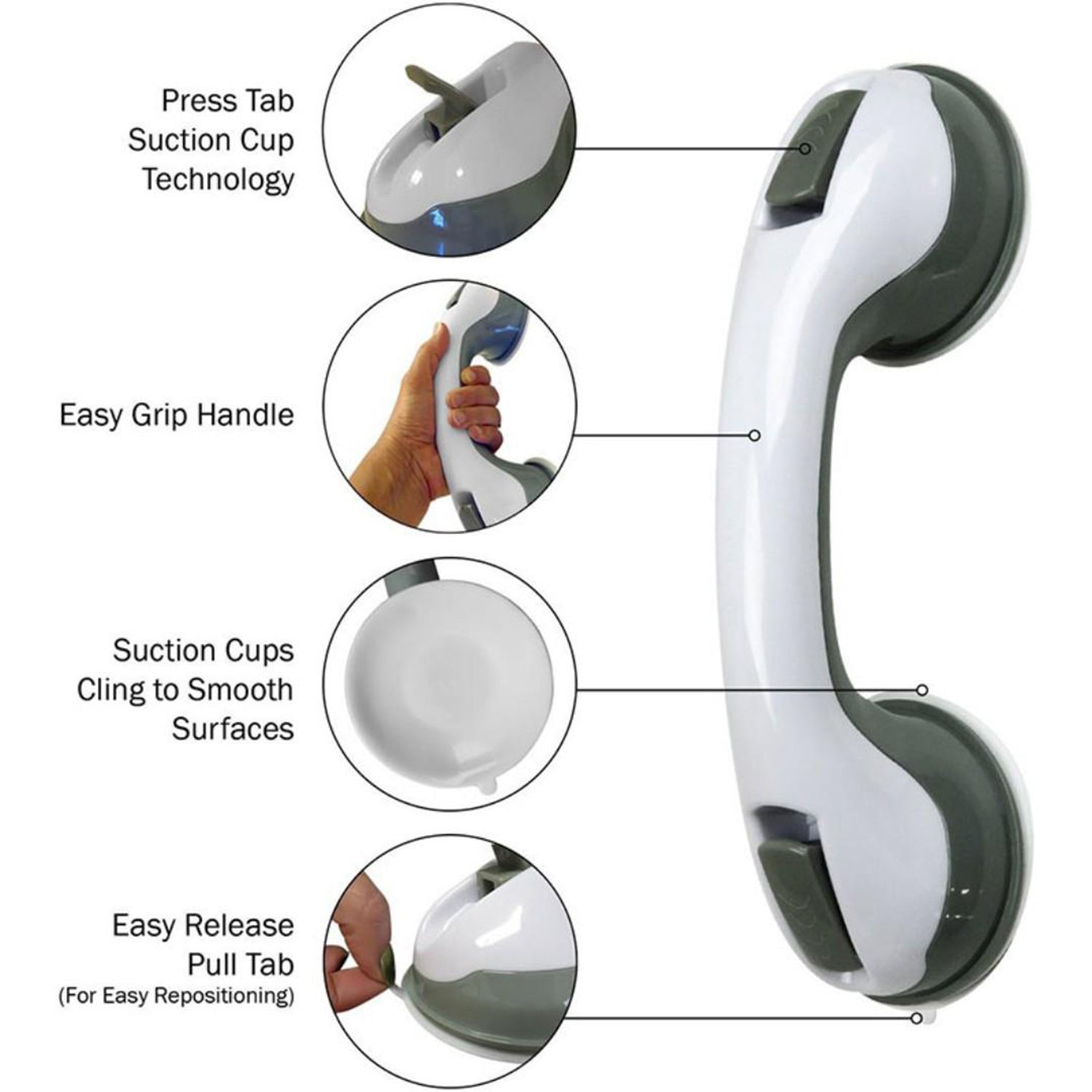 Wukusy 6148 Helping Handle for doors, useful for stuck doors, versatile for home and office use, easy to grip and open.