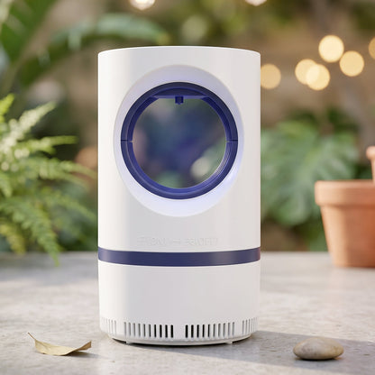 Wukusy electric USB mosquito killer lamp with suction trap, indoor insect trap, and compact design for pest control.