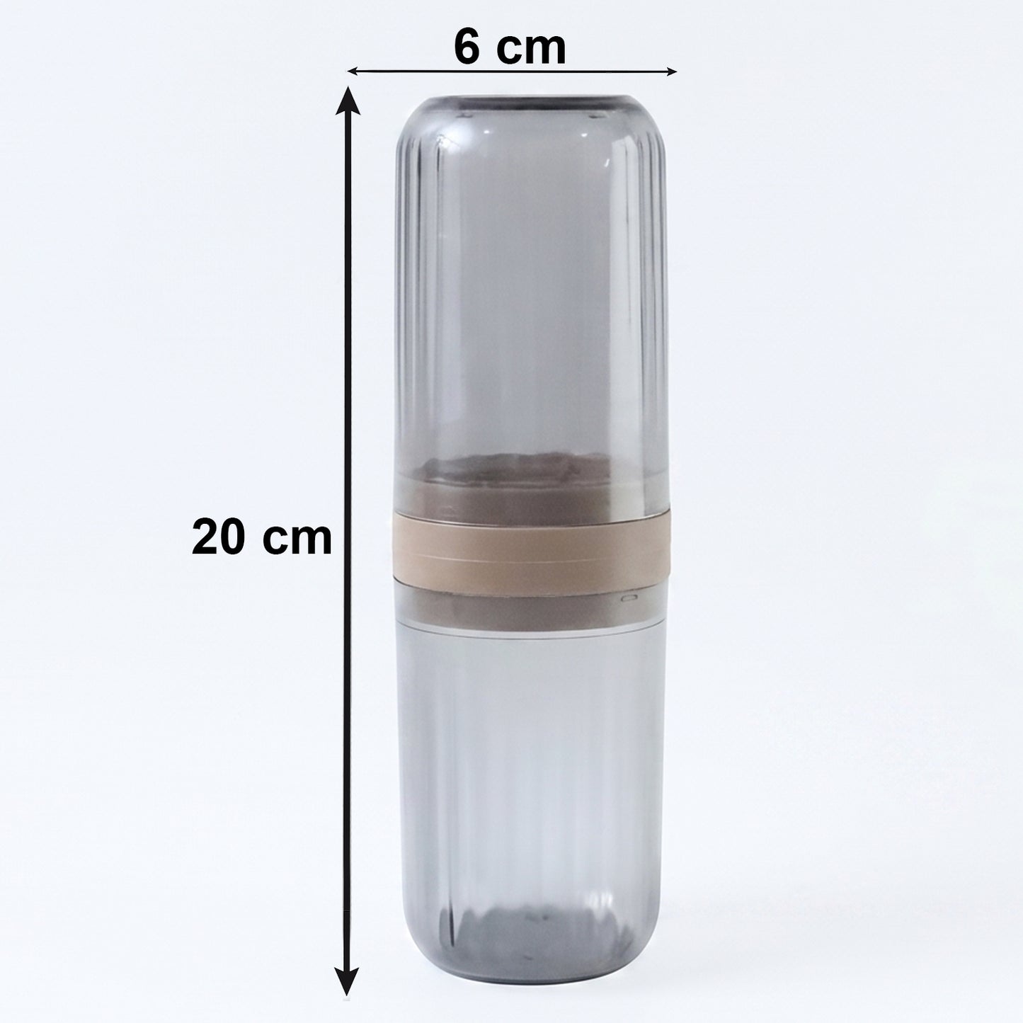 Portable Wukusy plastic travel foldable glass, compact and lightweight for convenient on-the-go use.