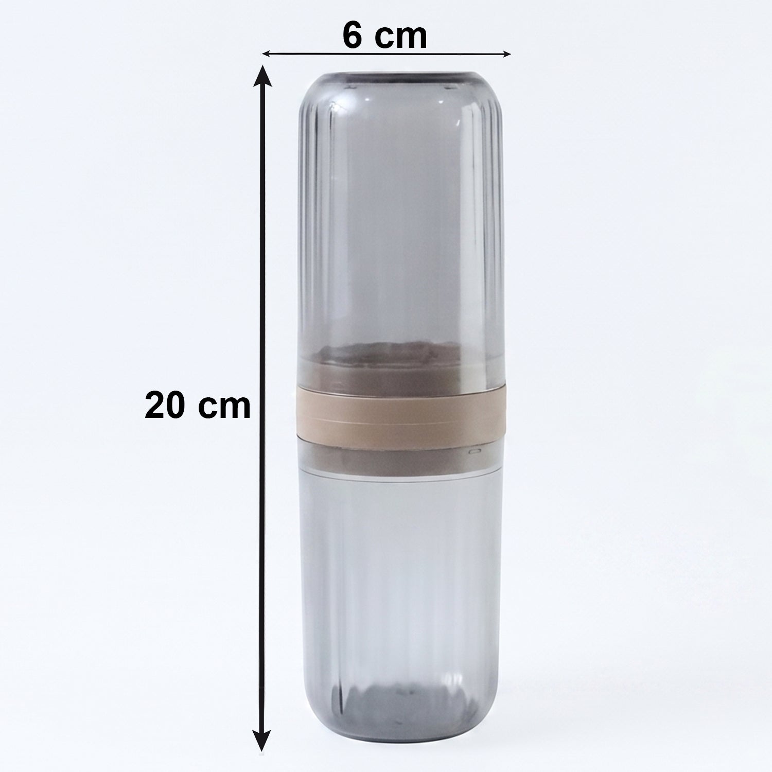 Portable Wukusy plastic travel foldable glass, compact and lightweight for convenient on-the-go use.