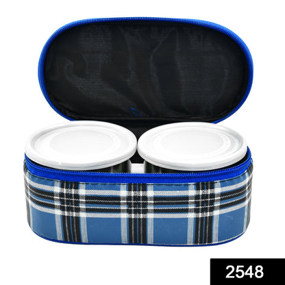 Set of three Wukusy Corporate Lunch stainless steel containers, durable and eco-friendly for meal storage and transport.