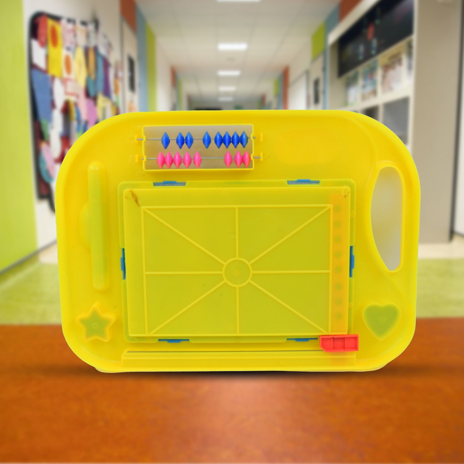 Wukusy Magic Sketch Slate Board for Kids, office-style, 31x22 cm, with a smooth surface for drawing and writing.