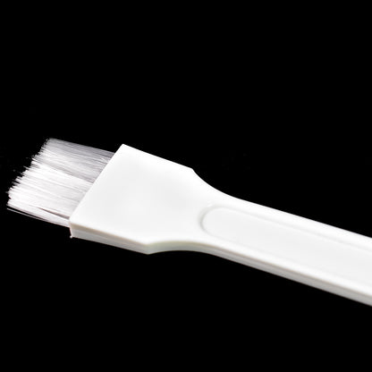 Wukusy multipurpose cleaning scrub brush with handle for kitchen, grooves, and slot dust removal, ideal for home cleaning tasks