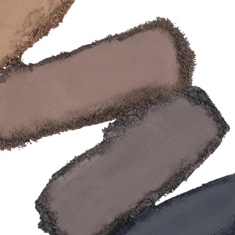 Ekom All Beauty eyebrow palette kit with multicolor matte finish and various shades for eyebrow styling and definition.