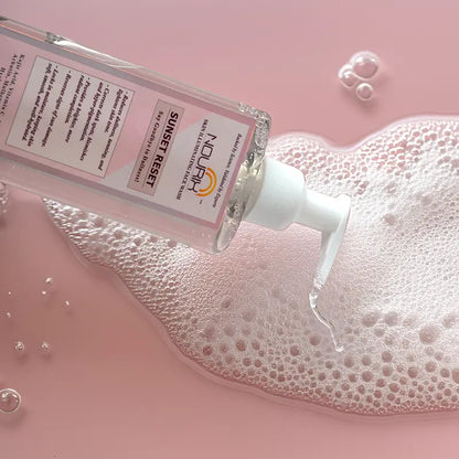 Ekom Nourix Sunset Reset Serum and Face Wash combo, all-in-one skincare set with serum and face wash for radiant skin.