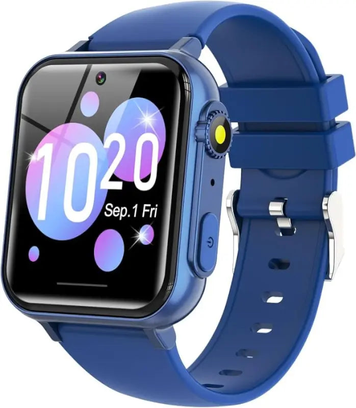 Set of two Ekom digital LED watches for boys aged 4-13, featuring colorful screens and sporty design for kids' jewelry and watches.