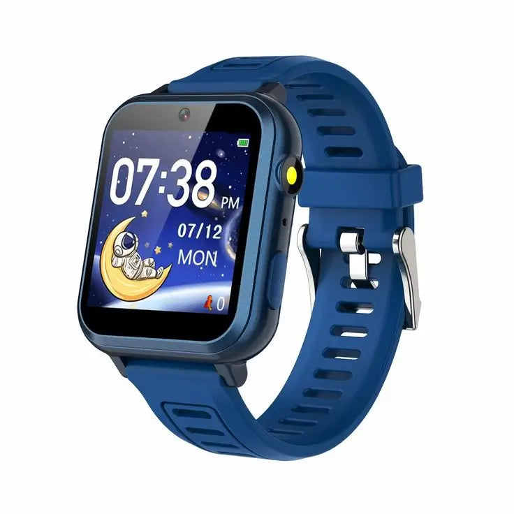 Set of two Ekom digital LED watches for boys aged 4-13, featuring colorful displays and durable straps for kids' everyday wear.