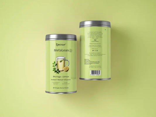Ekom herbal tea in a kitchen setting, showcasing a box of herbal tea from the kitchen and dining collection.