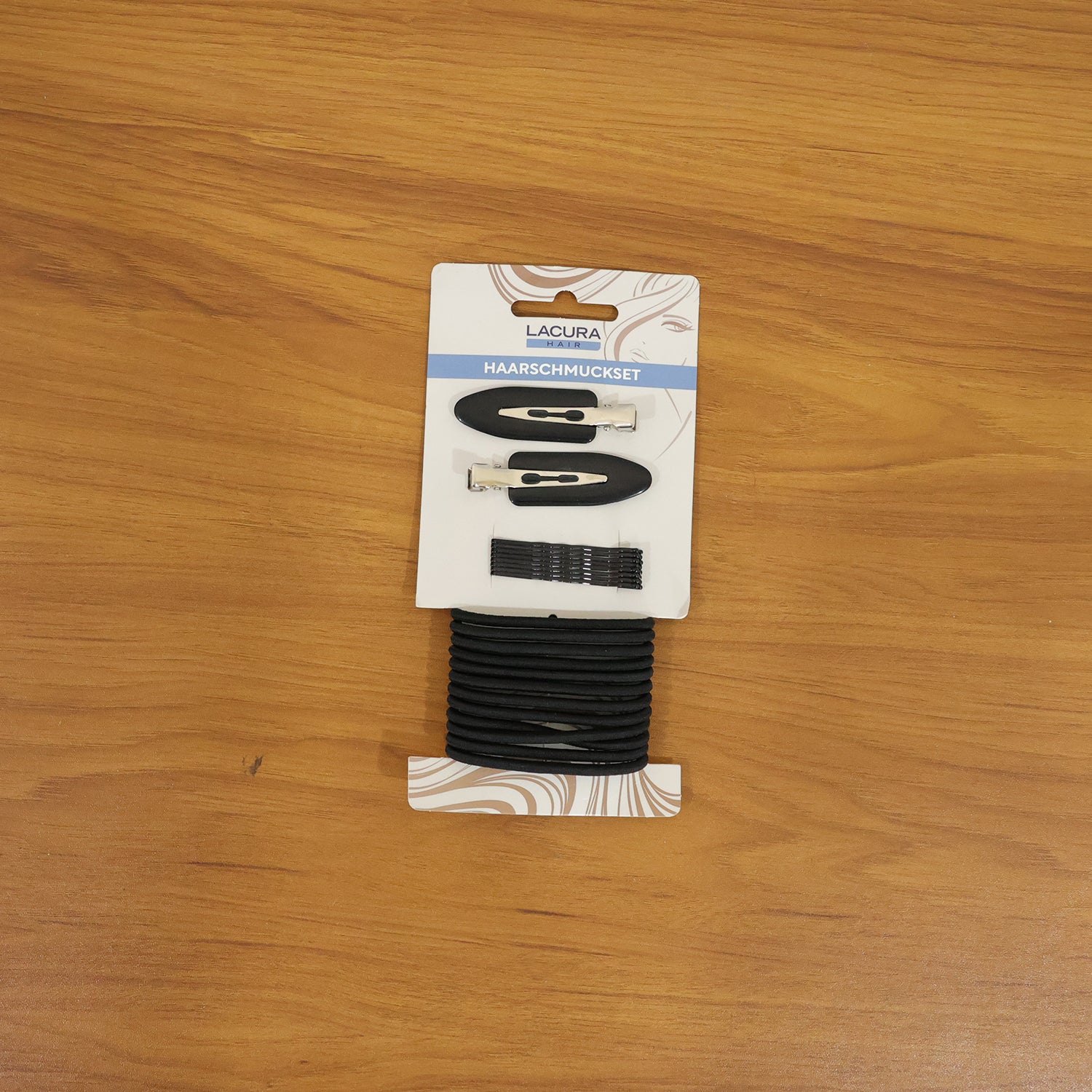 Wukusy multipurpose hair accessories combo set including hair clips, elastic bands, and bobby pins for versatile styling.