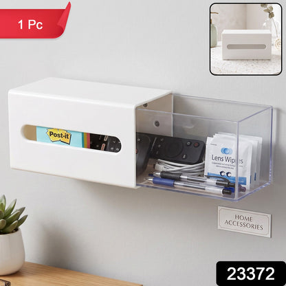 Multipurpose Plastic Storage Box With Transparent Drawer For Home Storage (1 Pc)