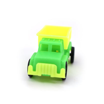 Wukusy 4423 Dumper Truck Toy for Kids, set of 30 colorful miniature dump trucks with detailed features for imaginative play.