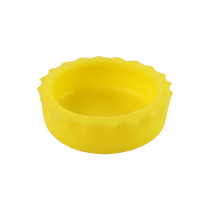 Reusable silicone bottle cap cover by Wukusy, flexible and durable, designed to seal bottles securely for home improvement.