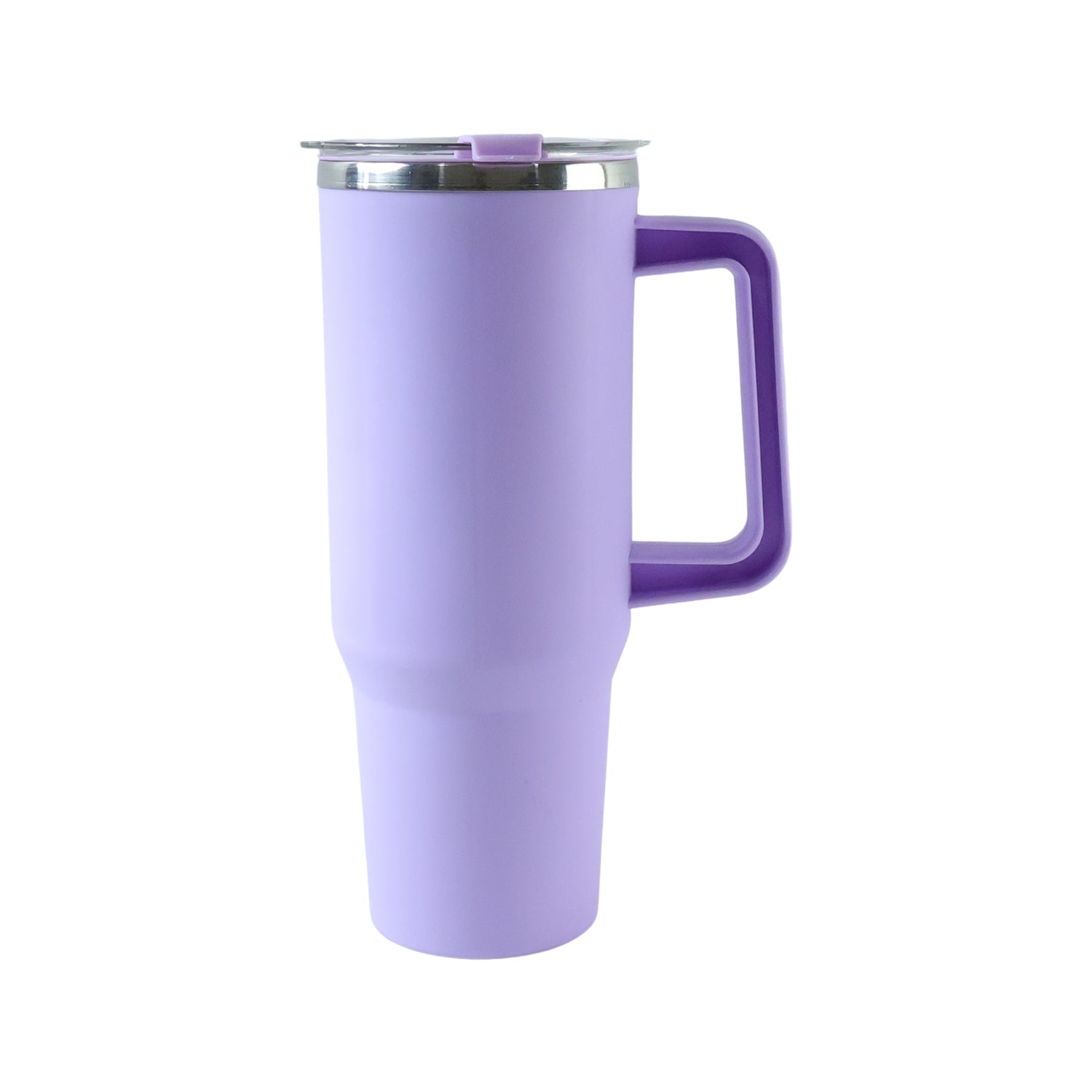 Wukusy Konvex large capacity insulated tumbler mug with handle and straw, 1200 ml, featuring a sleek design and durable insulation