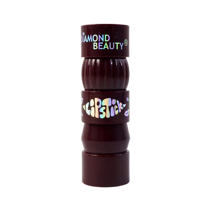 Wukusy Premium Diamond Beauty Matte Lipstick in a mix of vibrant lipstick shades, shown in a sleek, elegant tube.