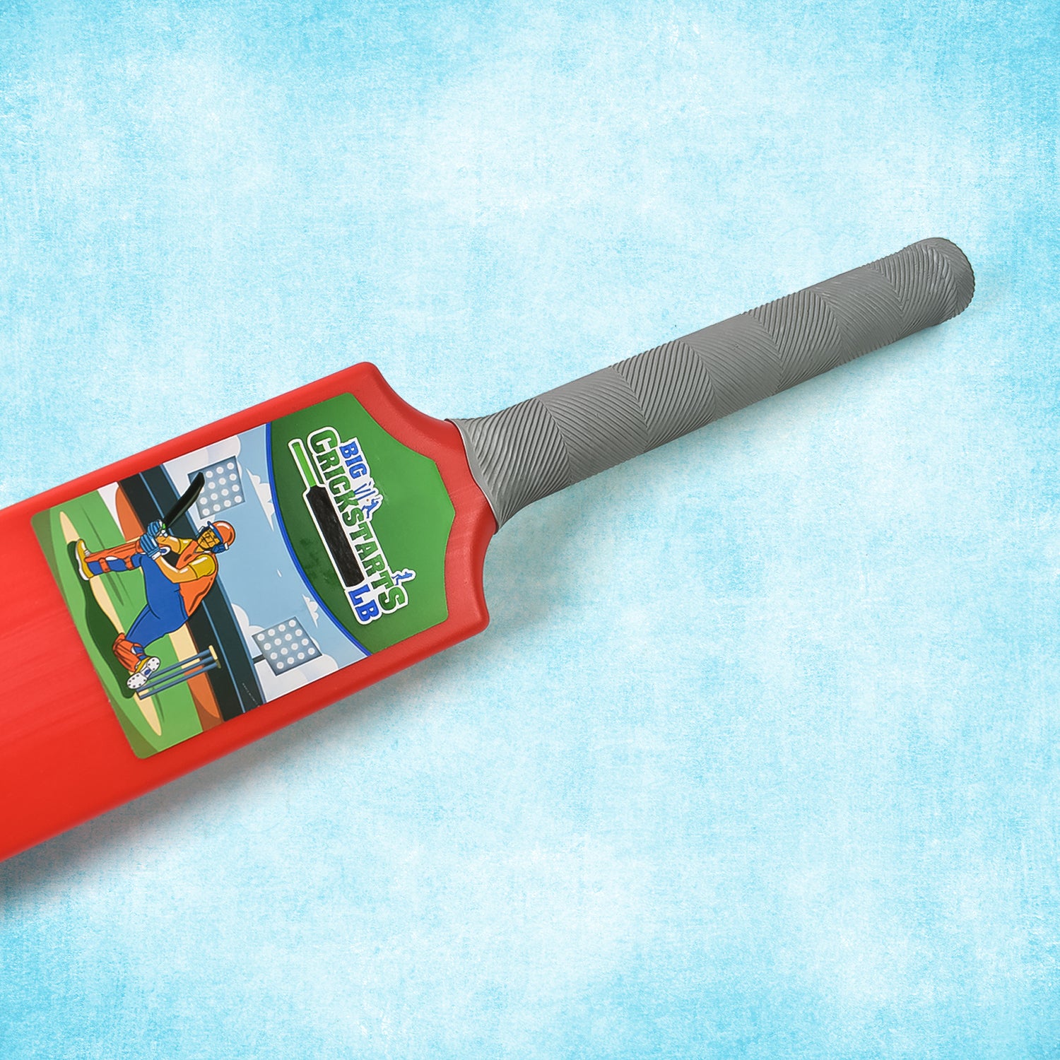 Plastic cricket bat for kids by Wukusy, featuring a colorful toy cricket bat designed for young players and outdoor play.