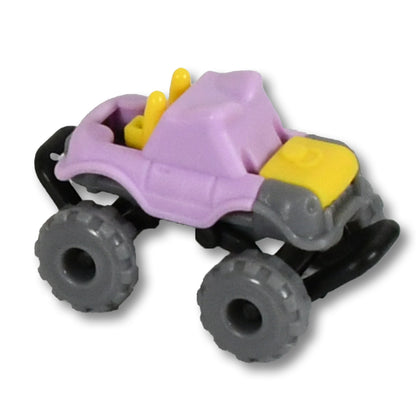 Wukusy mini monster trucks for kids with big plastic tires, friction-powered super cars, blaze truck toy for boys and children