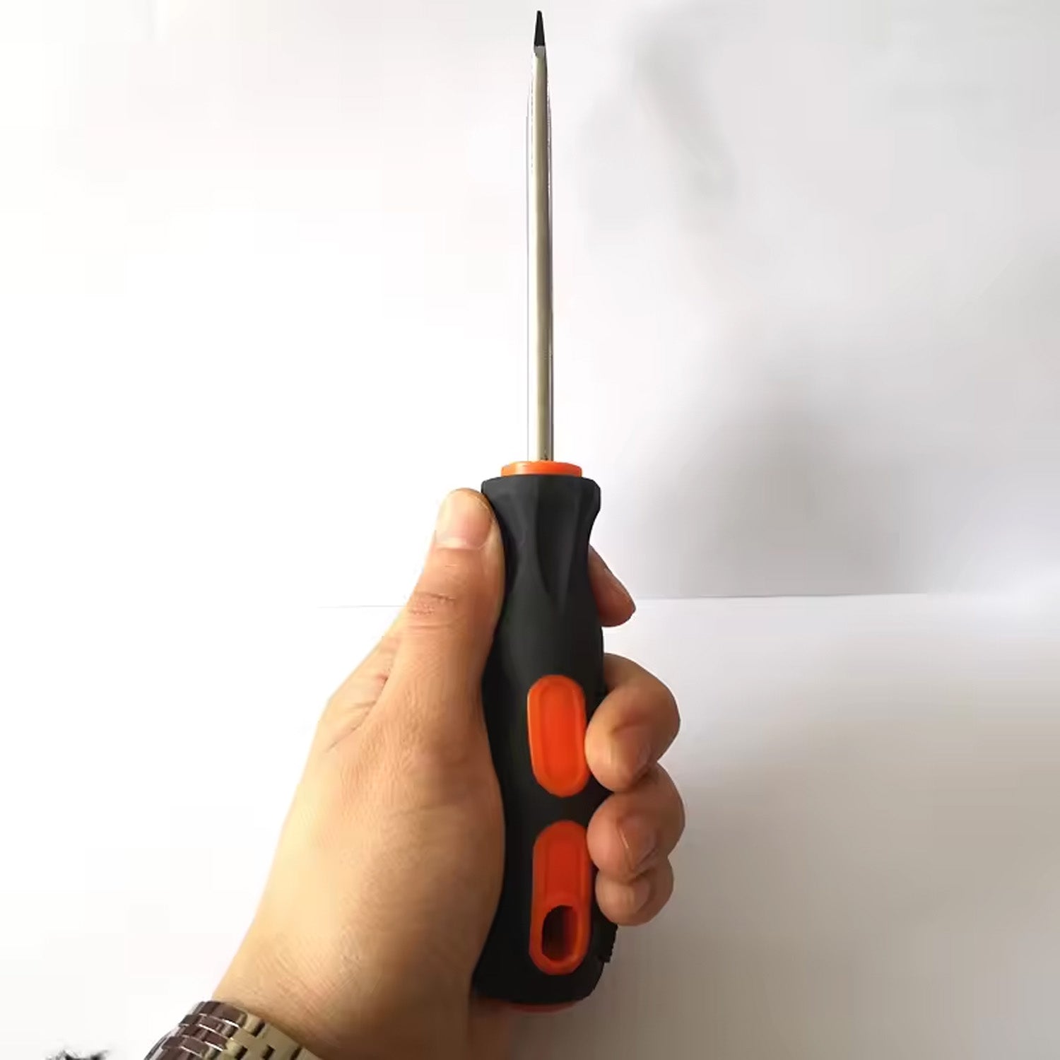 Wukusy 8-in-1 screwdriver set with multiple screwdriver heads and handles, ideal for hardware and repair projects.