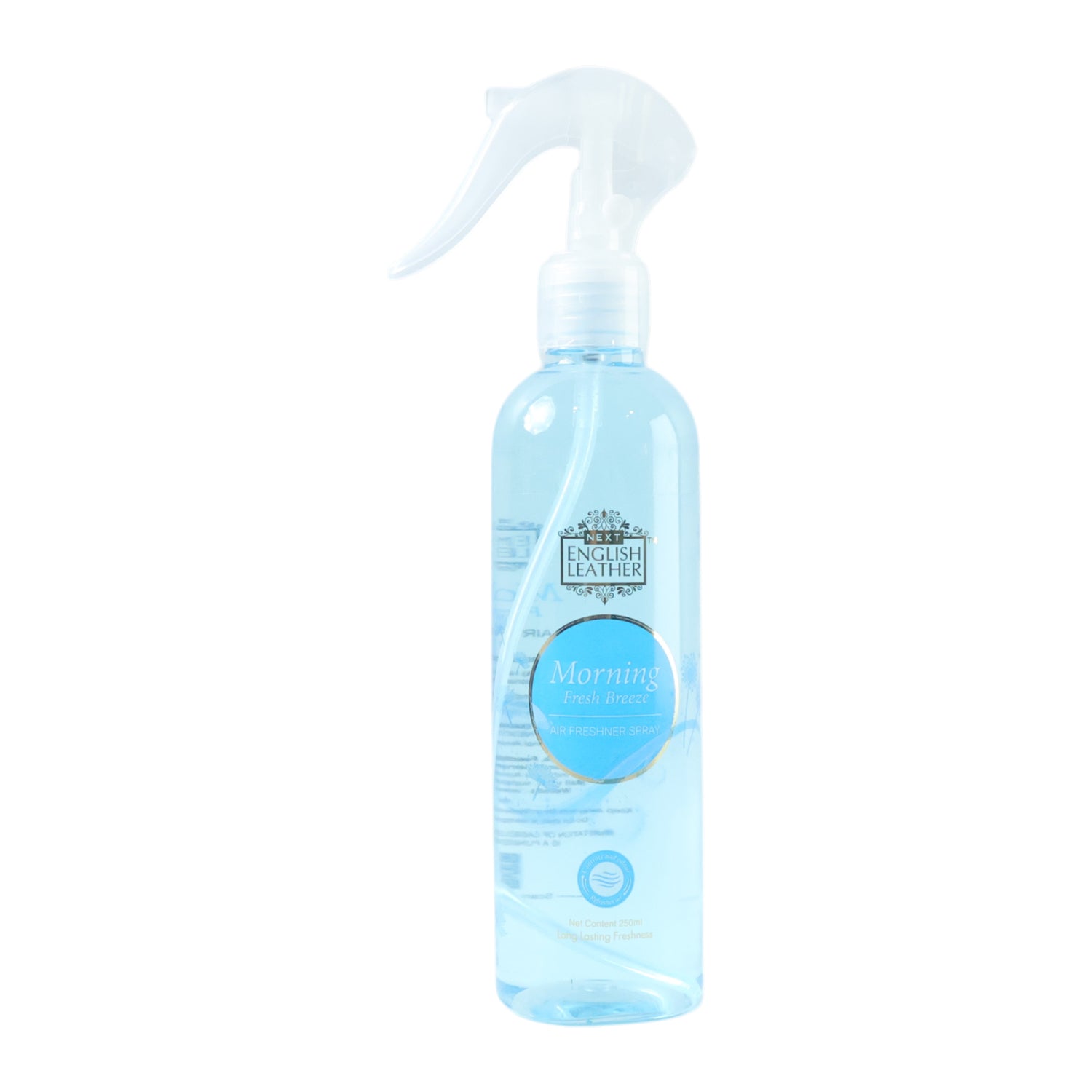 Wukusy Next Premium Morning Fresh Breeze air freshener spray bottle, 250 ml with fresh, clean scent and vibrant packaging.