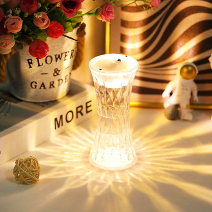 Set of 12 Wukusy 8440 crystal night lights with soft, eye-protecting lighting for nursery, bedroom, or office decor.