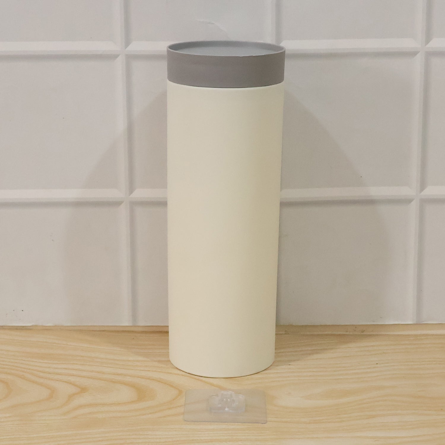 Wall mounted Wukusy paper cup holder and dispenser for disposable cups, organized storage for easy access.