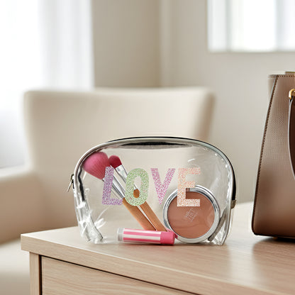 Wukusy 3-in-1 premium travel makeup bag set with multiple compartments and a sleek design for organizing cosmetics and toiletries.