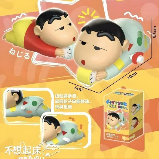 Shinchan moving toy by FIZZI SHOP featuring a colorful animated character with movable arms and legs, suitable for children.
