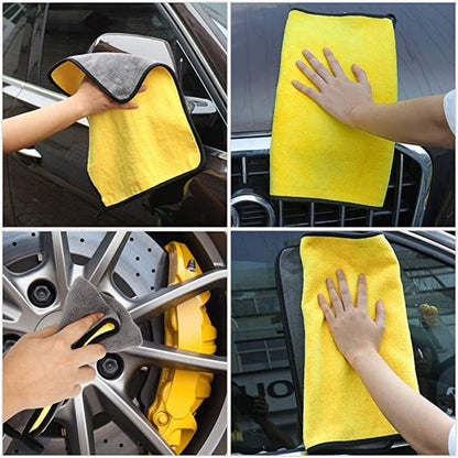 40x40 cm microfiber towel from FIZZI SHOP JK SIDHU with soft, absorbent fabric in vibrant colors.