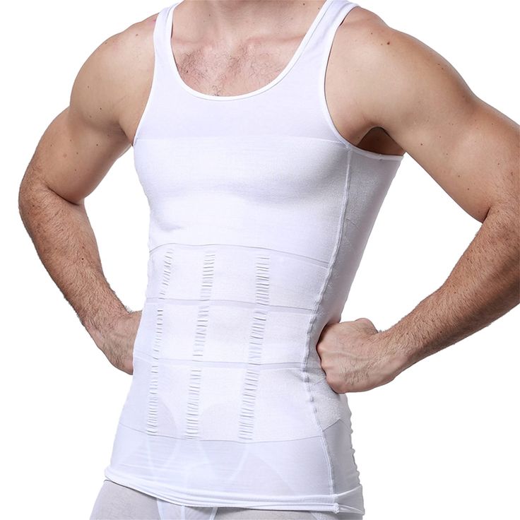 Slimming shirt for men by FIZZI SHOP, showing a fitted, sleek design to enhance a slimmer, more defined physique.