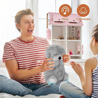 FIZZI SHOP JK SIDHU breathing teddy bear toy with soft, plush fabric and realistic breathing motion for comfort and play.