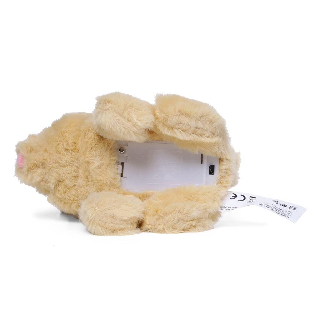 FIZZI SHOP JK SIDHU walking and talking rabbit plush toy with detailed features and soft fabric, ideal for children.