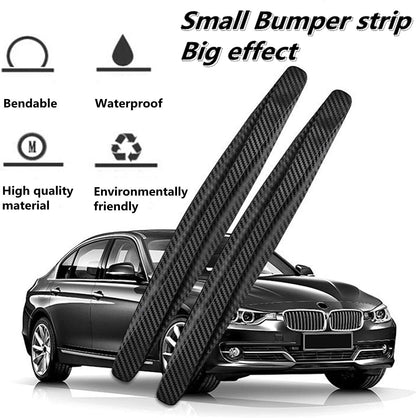 Pair of FIZZI SHOP car bumper guards in black, designed to protect vehicle bumpers from scratches and minor impacts.