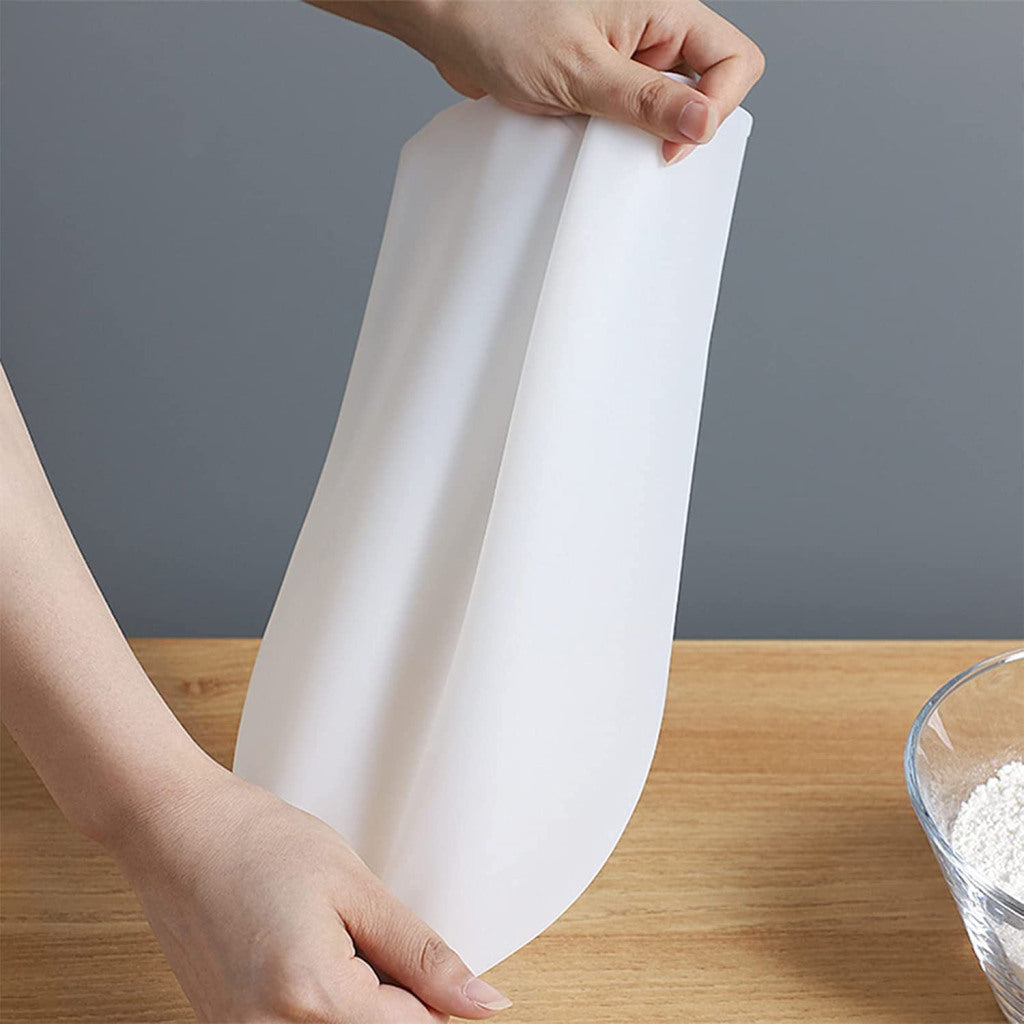 Silicone Atta Maker Bag from FIZZI SHOP, flexible and reusable for dough kneading and mixing in the kitchen.