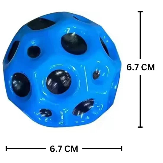 FIZZI SHOP Moon Space Ball, soft inflatable toy with moon and space design, suitable for children’s play and imaginative fun.