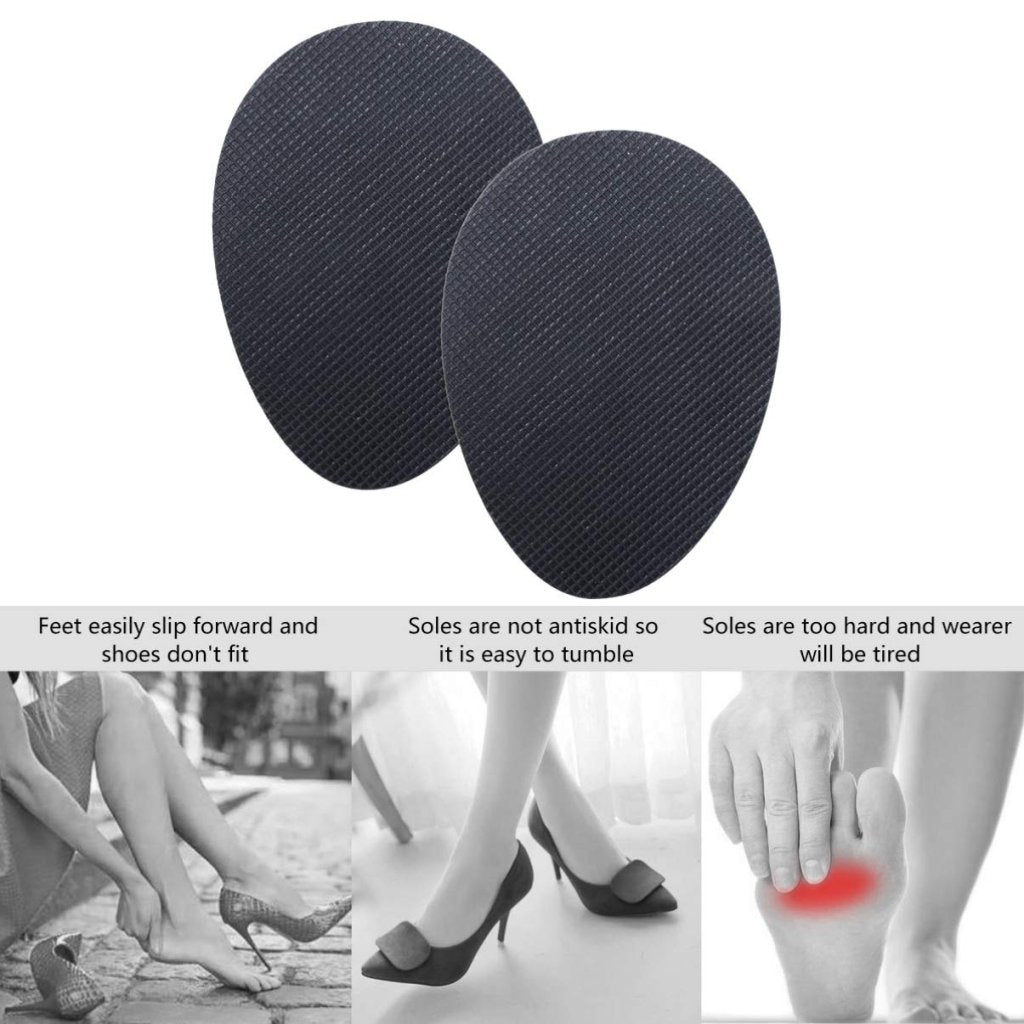 Pair of FIZZI SHOP JK SIDHU anti-slip shoe pads for added grip and comfort inside footwear.