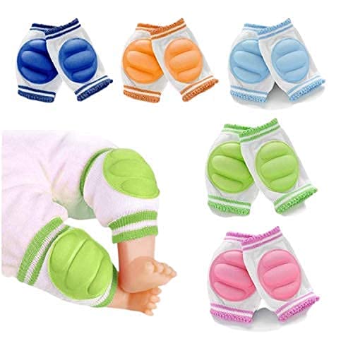 FIZZI SHOP JK SIDHU baby knee pad cushion with soft lining, designed to protect infants' knees during crawling and play.