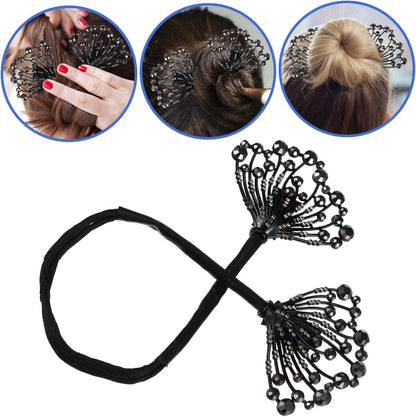 FIZZI SHOP Hair Twist Clip and Bun Shaper for creating stylish, secure hair buns and twisted updos.
