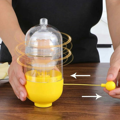 FIZZI SHOP egg puller tool for easy peeling of hard-boiled eggs, shown in a close-up image.