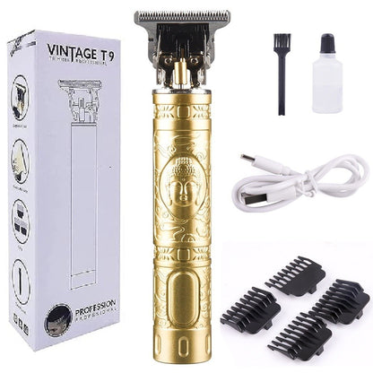 FIZZI SHOP Buddha Hair Trimmer made of durable plastic, featuring a sleek Buddha design for precise hair trimming and styling.